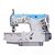 Maquina Galoneira Jack JK-W4-D-01GBx364 Com 3 Agulhas Base Plana Fechada - 110 V COM KIT PREMIUM CARBON EXCLUSIVO - Imagem 1