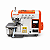Máquina Overloque Ponto Cadeia Eletrônica Siruba 547QE-514M-3-24-ECB 220V + Kit Premium Carbon e Cadeira para Costureira - Imagem 1