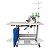 Maquina Overloque Ponto Cadeia Pneumatica com Embutidor Automático Zoje B9500-13BL-PD3-10 - 220 V COM PÉS E MESA DESMONTADOS - Imagem 1