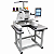 Máquina de Bordado Profissional Brother PR1060W 10 Agulhas Área 36x20cm + Kit Premium Carbon e Mesa de Apoio - Imagem 2