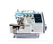 Máquina Overlock Eletrônica Ponto Cadeia Jack C5C-4 4 Fios Direct Drive 220V com Mesa e Pés Desmontados - Imagem 2