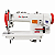 Máquina de Costura Industrial Reta Transporte Duplo Sun Special SS0303D-H-FT-QI 8MM Direct Drive com Pés e Mesa Montados - Imagem 1