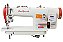 Máquina Costura Industrial Reta Transporte Duplo Sun Special SS0303D-H-FT-QI 8MM Direct Drive 220V com Pés e Mesa Desmontadas - Imagem 2