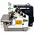 MÁQUINA OVERLOQUE 2 AGULHAS PONTO CADEIA DIRECT DRIVE COM BK BRACOB S4-4 AT BK 220V + KIT PREMIUM CARBON + CADEIRA ESPECIAL PARA COSTUREIRA - Imagem 1