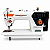 Máquina Reta Industrial Megamak H1 110V Direct Drive + Kit Premium com Pés e Mesa Montados - Imagem 1