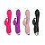 Vibrador ponto G c/estimulador clitoriano rabbit e 10 modos de vibração - Imagem 1