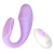Vibrador de casal em formato de glande com controle remoto - Imagem 3