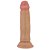 Prótese/pênis realístico com ventosa - 18,4x4,2 - Imagem 2