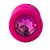 Plug Anal em Silicone com Pedra - Tamanho M - Imagem 3