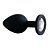 Plug Anal em Silicone com Pedra - Tamanho M - Imagem 4