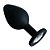 Plug Anal em Silicone com Pedra - Tamanho M - Imagem 5