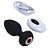 Plug Anal em silicone com vibro e Controle Remoto sem Fio - 10x3,6 - Imagem 5