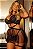 CONJUNTO SEXY DE RENDA TIRAS E BABADOS DE TULE - Imagem 2
