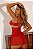 CAMISOLA DE TULE E DETALHES EM RENDA - ACOMPANHA CALCINHA - Imagem 4