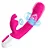 Vibrador rabbit ponto G com estimulador vibroar e aquecimento - Imagem 1