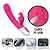 Vibrador rabbit ponto G com estimulador vibroar e aquecimento - Imagem 4