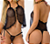 BABY DOLL SEXY EM TULE COM TRANSPARÊNCIA - Imagem 1