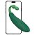 Vibrador/Bullet APP em Formato de Pepino -11,3 x 2,9cm - Imagem 1