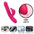 Vibrador VAI E VEM com estimulador clitoriano em formato rabbit - Imagem 4