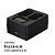 Carregador Fujifilm BC-W235 para baterias NP-W235 (duplo original da FUJIFILM) - Imagem 2