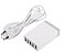 Carregador 40W 5 portas USB WHITE (branco) - Imagem 8