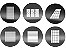 Kit Gobo SA-09-004 para Iluminador Led Godox - Imagem 1