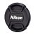 Tampa de lente com logo Nikon 52mm - Imagem 1