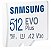 Cartão de Memória Samsung 512 GB Evo Plus Com Adapt - Imagem 1