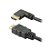 Cabo HDMI 4K 2.0 HDR 19p Plug 90° com 5 metros (PIX) - Imagem 1