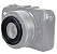 Parasol Greika LH-43 para lente objetiva de câmeras Canon - Imagem 3