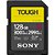 Cartão de Memória SD Sony 128GB SF-G TOUGH Series UHS-II SDXC V90 - Imagem 1