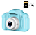 Câmera de Brinquedo para crianças,  com cartão 32GB (Azul Blue) - Imagem 1