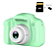 Câmera de Brinquedo para crianças,  com cartão 32GB (Verde Green) - Imagem 1