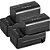 Bateria NP-750 GVM 4400mAh (Kit com 2 baterias e carregadores) - Imagem 1
