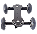 Mini Dolly Skater para Câmeras e Acessórios Greika YA5041 - Imagem 1