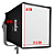 Softbox Com Grid Godox Para Iluminador Led Godox LD75R - Imagem 4