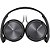 Fone de ouvido Sony MDR-ZX310AP  On-Ear com Fio e com Microfone (Black) - Imagem 2