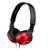 Fone de ouvido Sony MDR-ZX310AP On-Ear com Fio e cm Microfone (Red) - Imagem 3