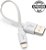 Cabo de dados USB P/ Ipad e Iphone 15CM ELG - Imagem 1
