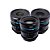 Kit Lentes Sirui Night Walker T1.2 S35 Cine Conjunto de 3 lentes (Leica L, Preto) - Imagem 4