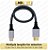 Cabo Mini HDMI para HDMI 4K60 (0.3m) - Imagem 1
