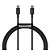 Cabo USB-C a USB-C Baseus CATYS-B01 Superior 100W - Black 1M - Imagem 1