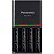 Carregador de Pilha Panasonic Quick + Pilha Eneloop PRO AA4 22550MAH K-KJ55KHC4BA - Imagem 2