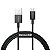 Cabo USB-A a Micro USB Baseus - CAMYS-01 - Black 1M - Imagem 1