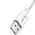 Cabo USB-A a USB-C Baseus CAYS-000902 65W - Branco 1M - Imagem 2