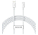Cabo USB-A a USB-C Baseus CAYS001002 65W - Branco 2M - Imagem 1