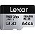 Cartão de Memória micro SD LEXAR 64GB Profissional SILVER PLUS (100-205MB/s) C10 - Imagem 2