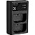 Kit Bateria e Carregador K&F LP-E6NH para Canon - Imagem 2