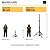 SmallRig LA-S280 4891 — Tripé de iluminação com mola, até 5 kg - Imagem 2