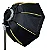 Softbox Greika GKH-90 Parabólico Montagem Rápida Bowens e Adaptador p/ Speedlite com Grid - 90cm - Preto/Amarelo - Imagem 2